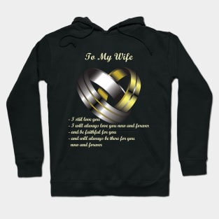 To my Wife Hoodie